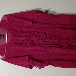 👑Torrid Sheer Blouse👑